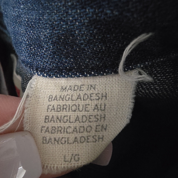 Levi’s Denim Western Shirt Men’s large - Picture 6 of 10